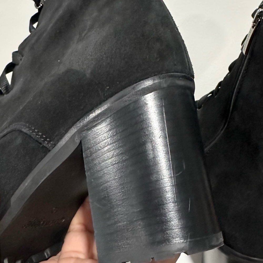 🌹LA CANADIENNE🌹 Parkera Waterproof Block Heel Booties Size: 10 - Picture 11 of 16